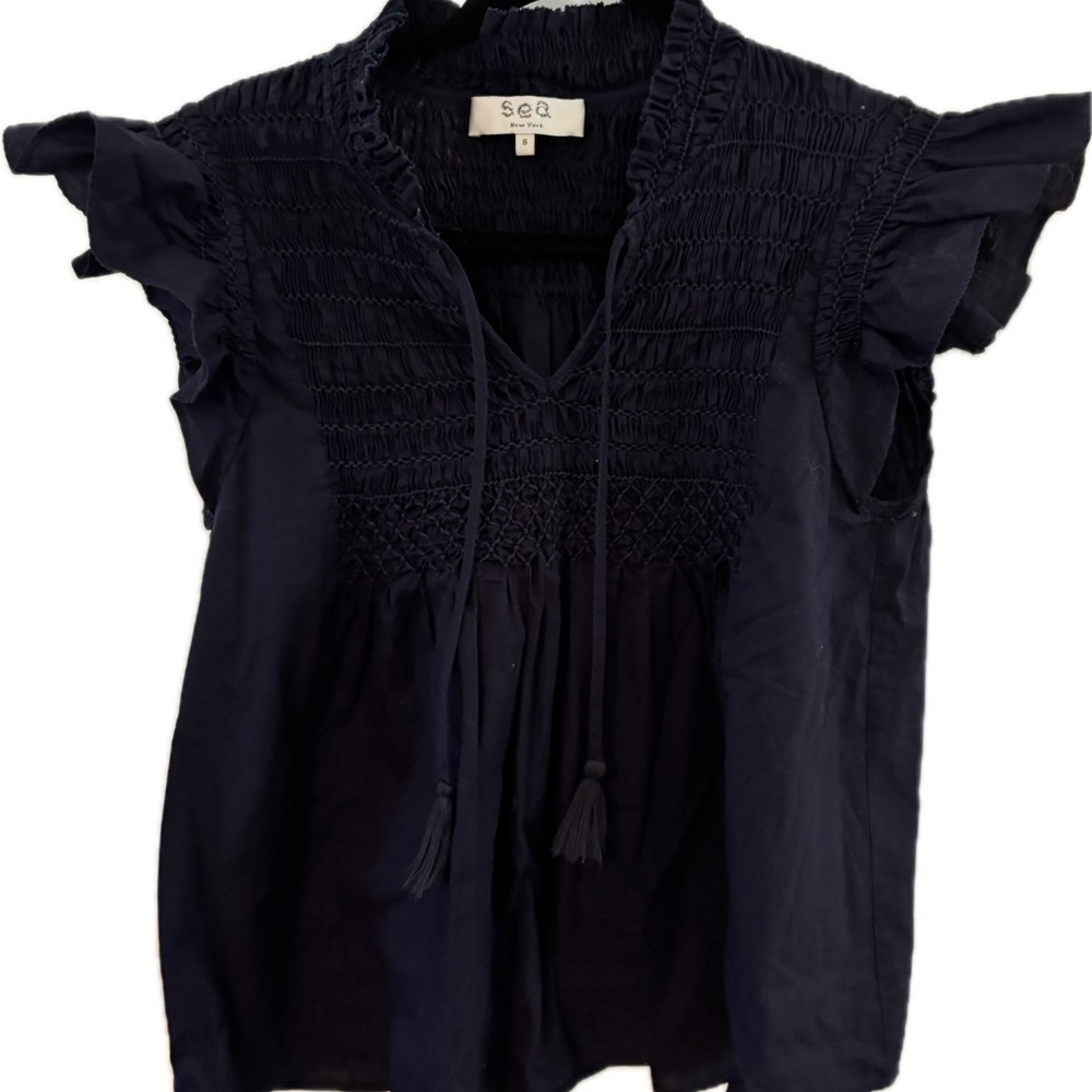 Sea Women's Dark Blue Blouse